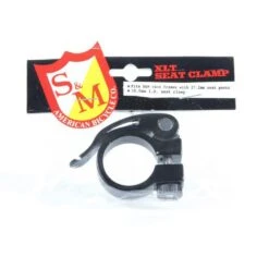 S&M QR Seat Clamp -Canyon Sport Store sm qr seat clamp seat clamps bmx international black 28 6mm 5