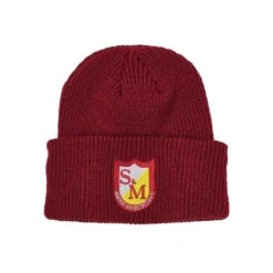 S&M Ribbed Cuffed Beanie -Canyon Sport Store sm ribbed cuffed beanie headwear bmx international red 3