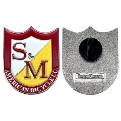 S&M Shield Pin -Canyon Sport Store sm shield pin misc accessories bmx international red 3