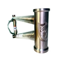 S&M Steel Panther Frame -Canyon Sport Store sm steel panther frame frames bmx international gloss clear raw 23 0tt 5