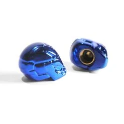 Superhero Valve Caps (Pair) -Canyon Sport Store superhero valve caps pair valve caps luxbmx silver 6