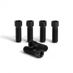 Titanium M8 Low Head Stem Bolt (6 Pack) -Canyon Sport Store titanium m8 low profile stem bolt 6 pack nuts and bolts luxbmx black m8 3