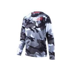 TLD 23 Flowline Youth Jersey / Spray Camo White