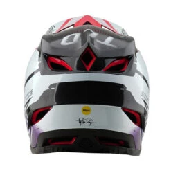 TLD 25.1 D4 Carbon Helmet (MIPS) / Drip White -Canyon Sport Store tld 25 1 d4 carbon helmet mips drip white helmets lusty industries white xs s 4