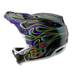 TLD 25.1 D4 Carbon Helmet (MIPS) / Torched Black/Purple -Canyon Sport Store tld 25 1 d4 carbon helmet mips torched blackpurple helmets lusty industries black xs s 3
