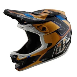 TLD 25.1 D4 Composite Helmet (MIPS) / Royalty Black/Gold