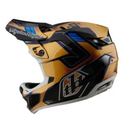 TLD 25.1 D4 Composite Helmet (MIPS) / Royalty Black/Gold -Canyon Sport Store tld 25 1 d4 composite helmet mips royalty blackgold helmets lusty industries black xs s 3