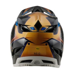 TLD 25.1 D4 Composite Helmet (MIPS) / Royalty Black/Gold -Canyon Sport Store tld 25 1 d4 composite helmet mips royalty blackgold helmets lusty industries black xs s 4