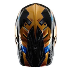 TLD 25.1 D4 Composite Helmet (MIPS) / Royalty Black/Gold -Canyon Sport Store tld 25 1 d4 composite helmet mips royalty blackgold helmets lusty industries black xs s 6