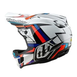 TLD 25.1 D4 Composite Helmet (MIPS) / White/Silver -Canyon Sport Store tld 25 1 d4 composite helmet mips whitesilver helmets lusty industries white xs s 3