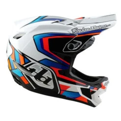 TLD 25.1 D4 Composite Helmet (MIPS) / White/Silver -Canyon Sport Store tld 25 1 d4 composite helmet mips whitesilver helmets lusty industries white xs s 5