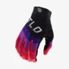 TLD Air Glove Wavez Reverb Black/Glo Red