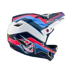 TLD D4 AS Polyacrylite Helmet W/MIPS Block Blue / White -Canyon Sport Store tld d4 as polyacrylite helmet wmips block blue white helmets lusty industries block bluewhite xs s 4