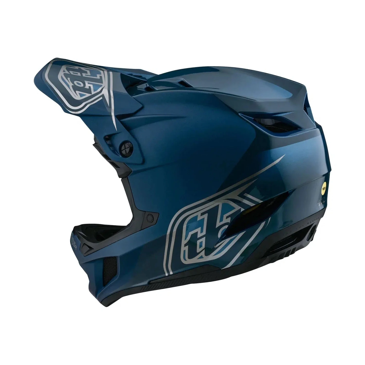 TLD D4 AS Polyacrylite Helmet W/MIPS Shadow Blue 2 TLD D4 AS Polyacrylite Helmet W/MIPS Shadow Blue - Image 2