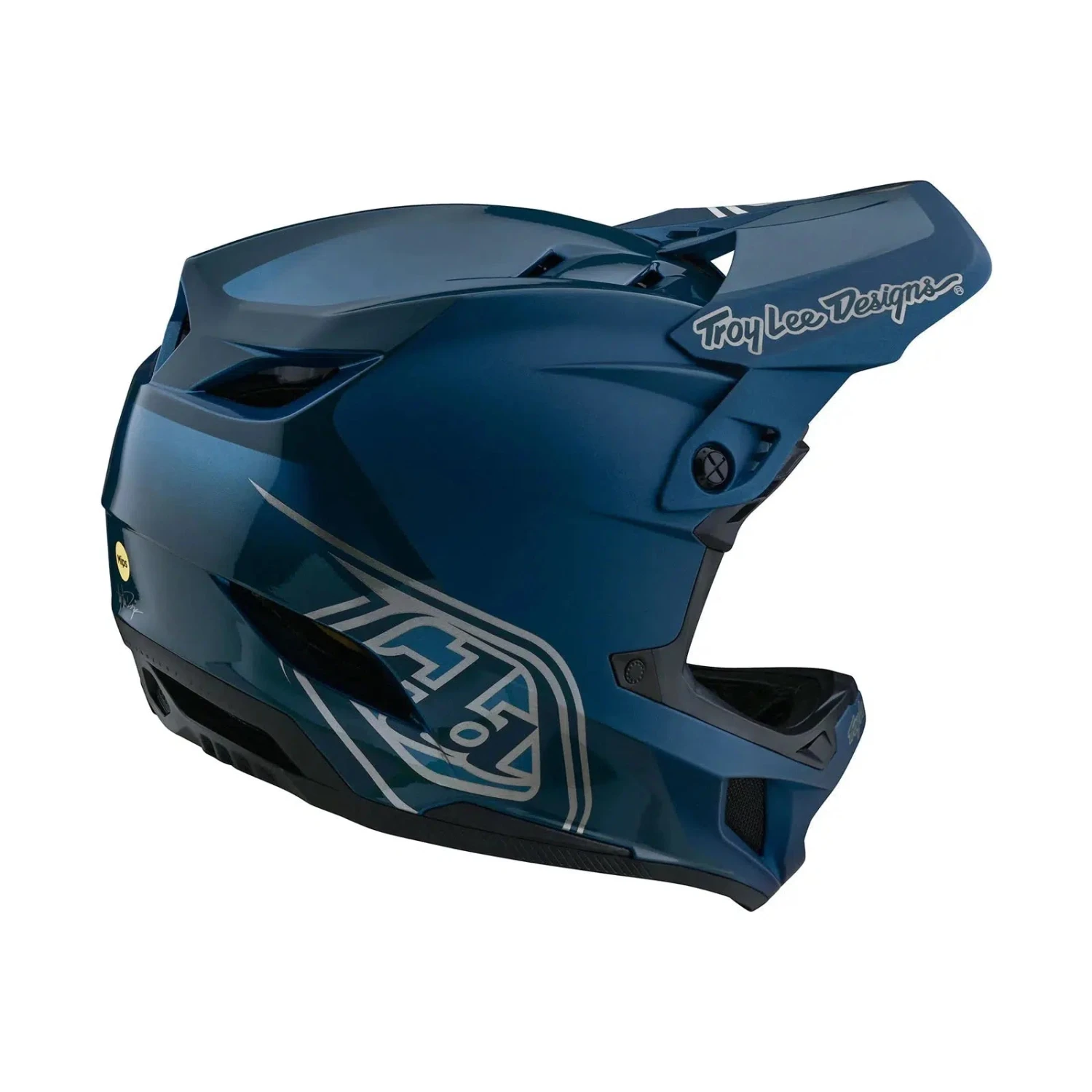 TLD D4 AS Polyacrylite Helmet W/MIPS Shadow Blue 4 TLD D4 AS Polyacrylite Helmet W/MIPS Shadow Blue - Image 4