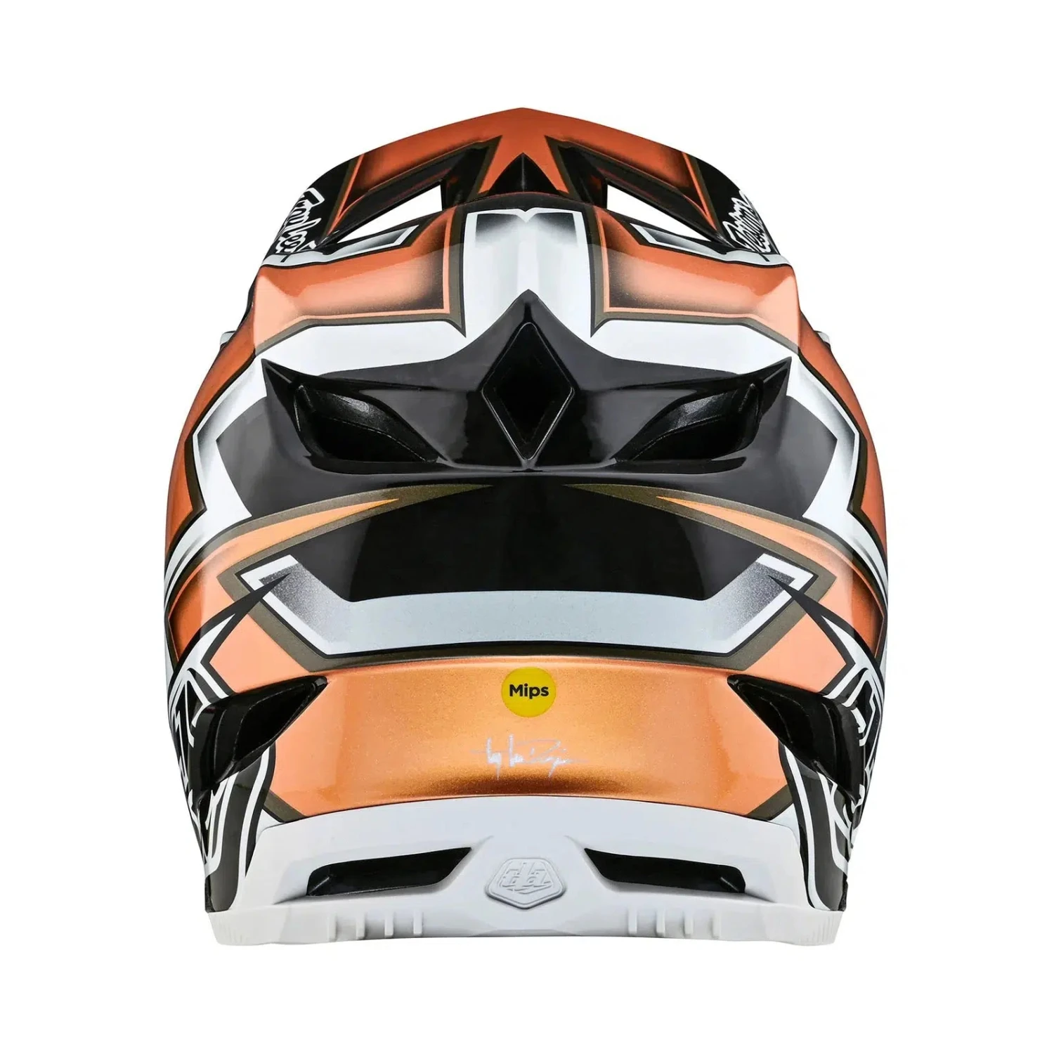 TLD D4 Carbon AS Helmet W/MIPS Ever Black / Gold 3 TLD D4 Carbon AS Helmet W/MIPS Ever Black / Gold - Image 3