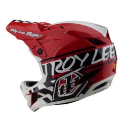TLD D4 Polyacrylite Helmet (MIPS) / Fifty-50 White/Red 8 TLD D4 Polyacrylite Helmet (MIPS) / Fifty-50 White/Red -Canyon Sport Store tld d4 polyacrylite helmet mips fifty 50 whitered helmets lusty industries red xs s 3