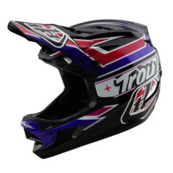 TLD D4 Polyacrylite Helmet (MIPS) / Linear Black